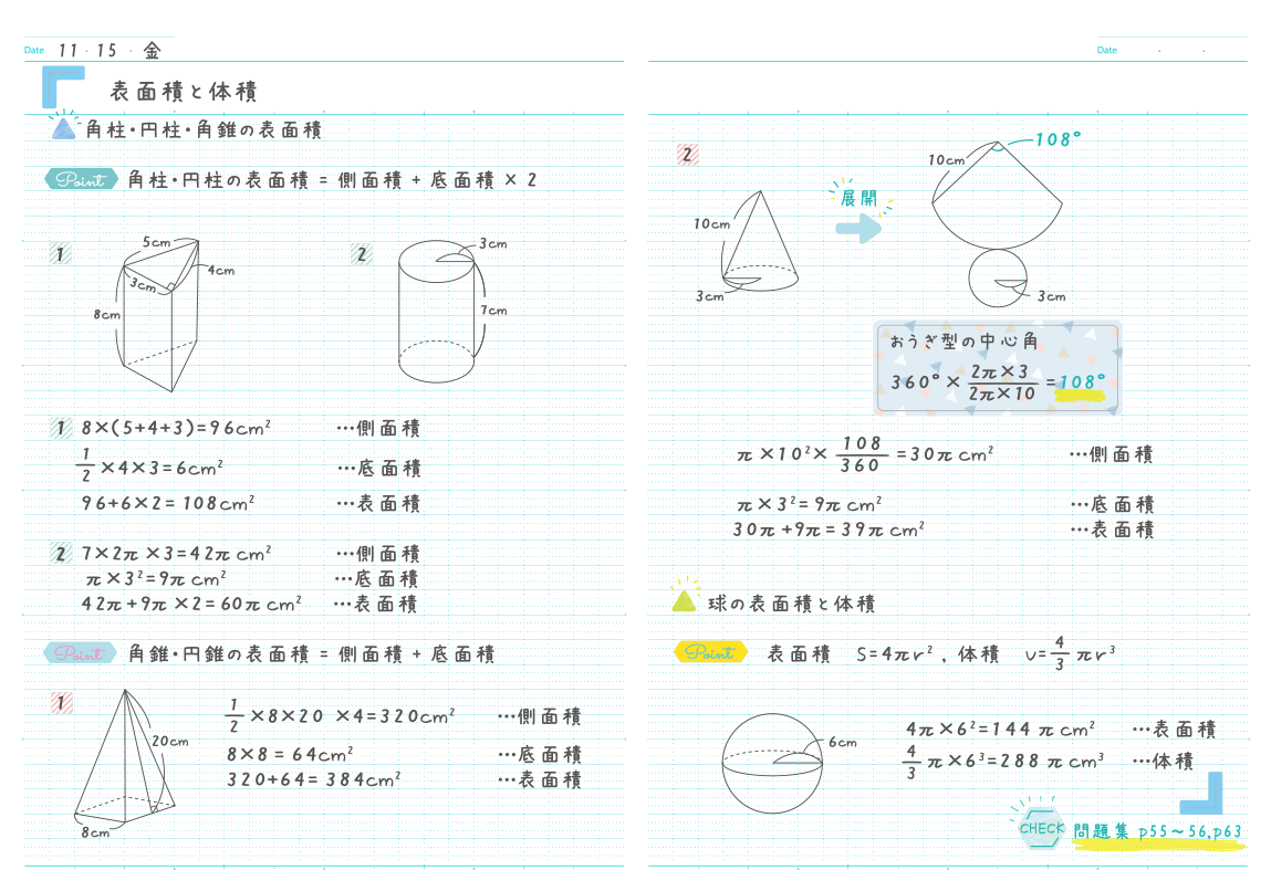 ロジカルカラーノート 拡大表示