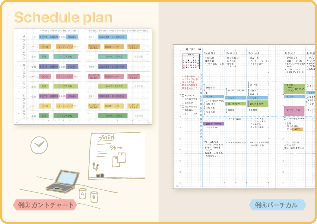 Schedule plan