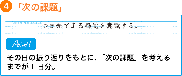 「次の課題」